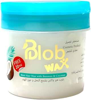 Blob Wax blod hair wax with beeswax & coconut 150 ml
