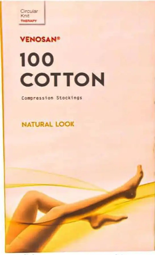 Venosan Varicose Veins Compression Stockings 100/Ccl. ll Below Knee XXXL