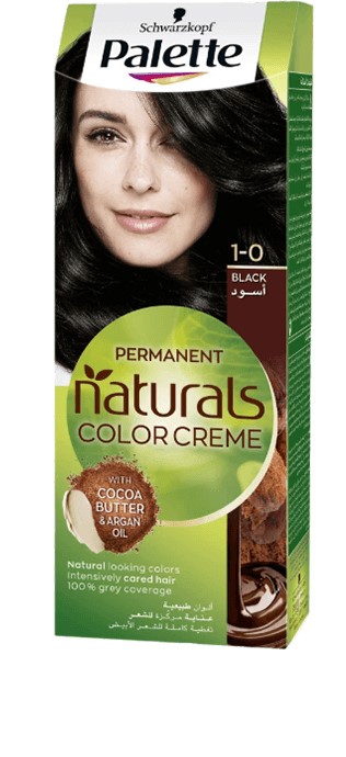 صبغة رقم 0-1 اسود باليت ناتشورالز - 50مل