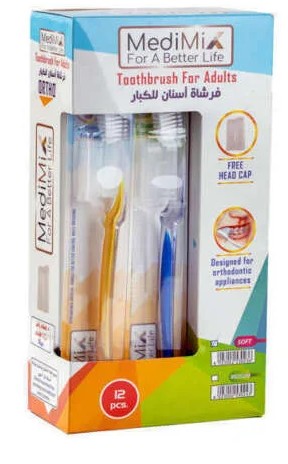 ميدي  ميكس فرشاة أسنان تقويم