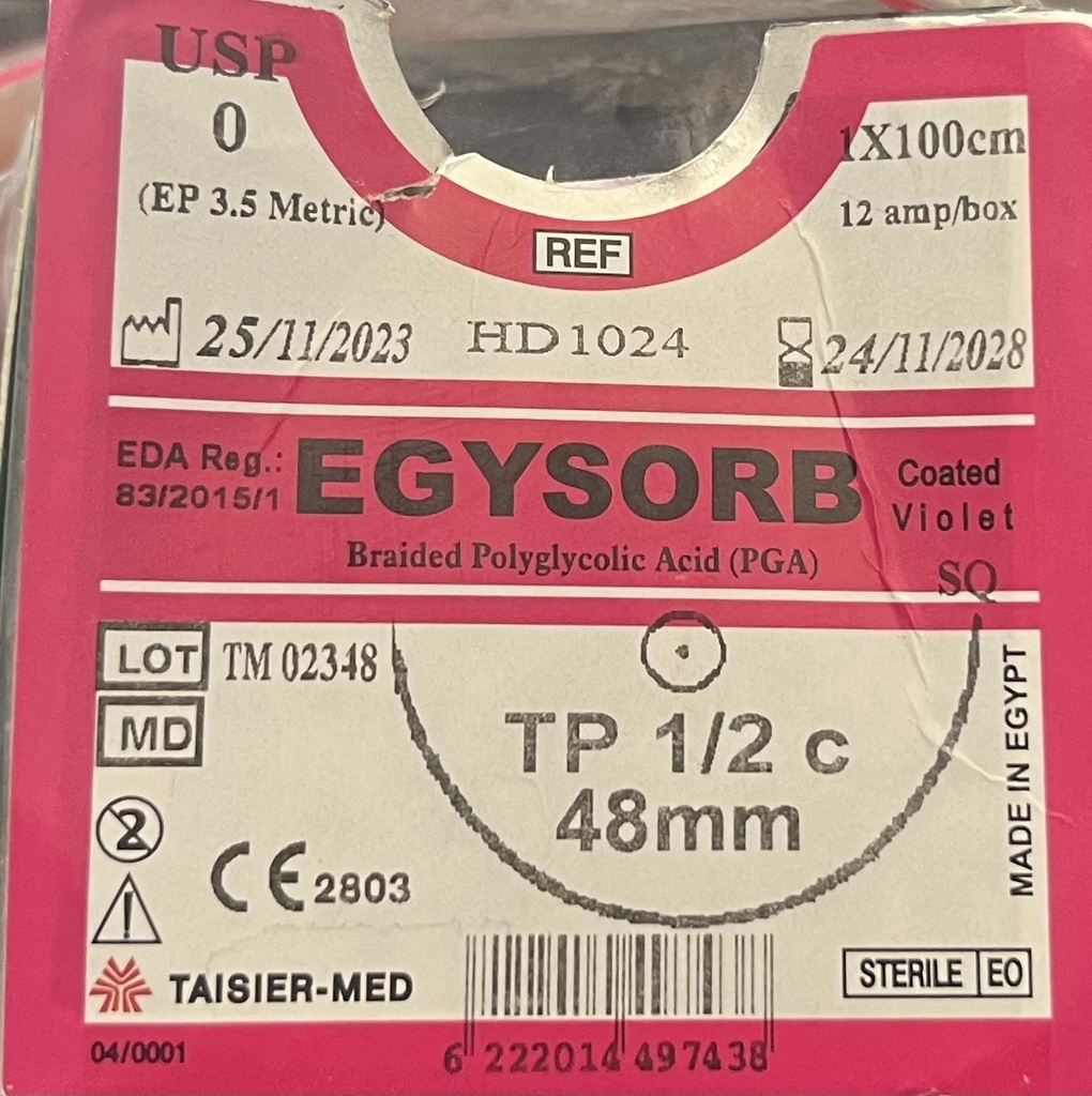 Ficryl 0 Rawind 100cm EGYSORB
