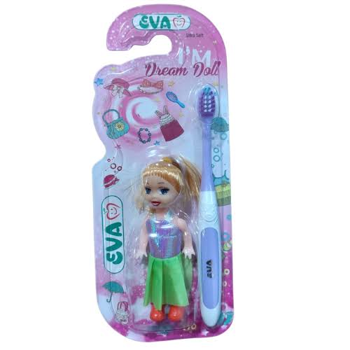Eva Toothbrush With A Kid's Doll