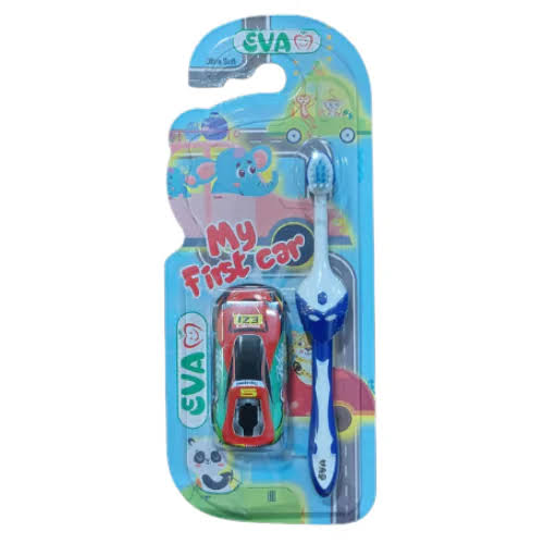 Eva Toothbrush With Car For Boys