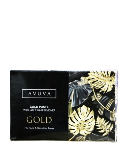 avuva white paste hair removal - 100 gm gold