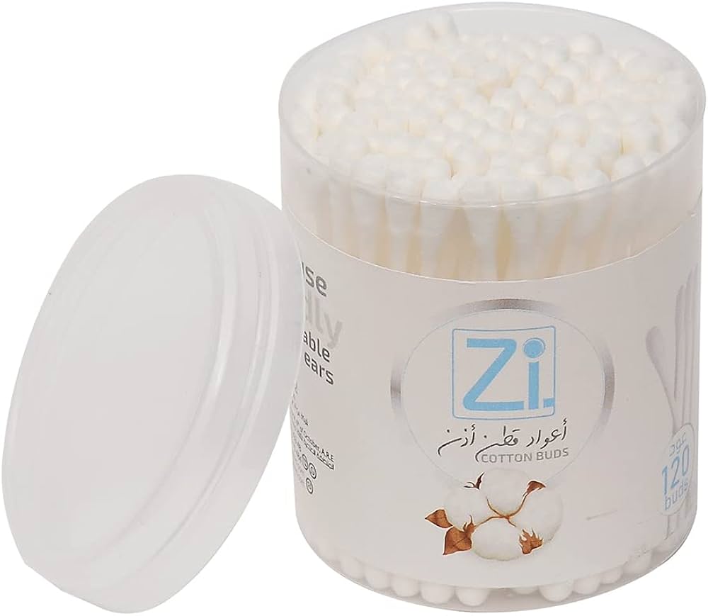 دستة ودانه قطن 200 كبيره بلاستك