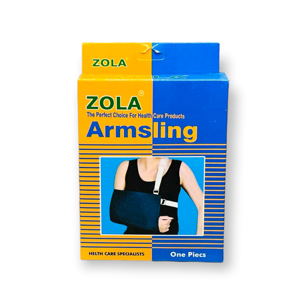 Zola is holding an arm