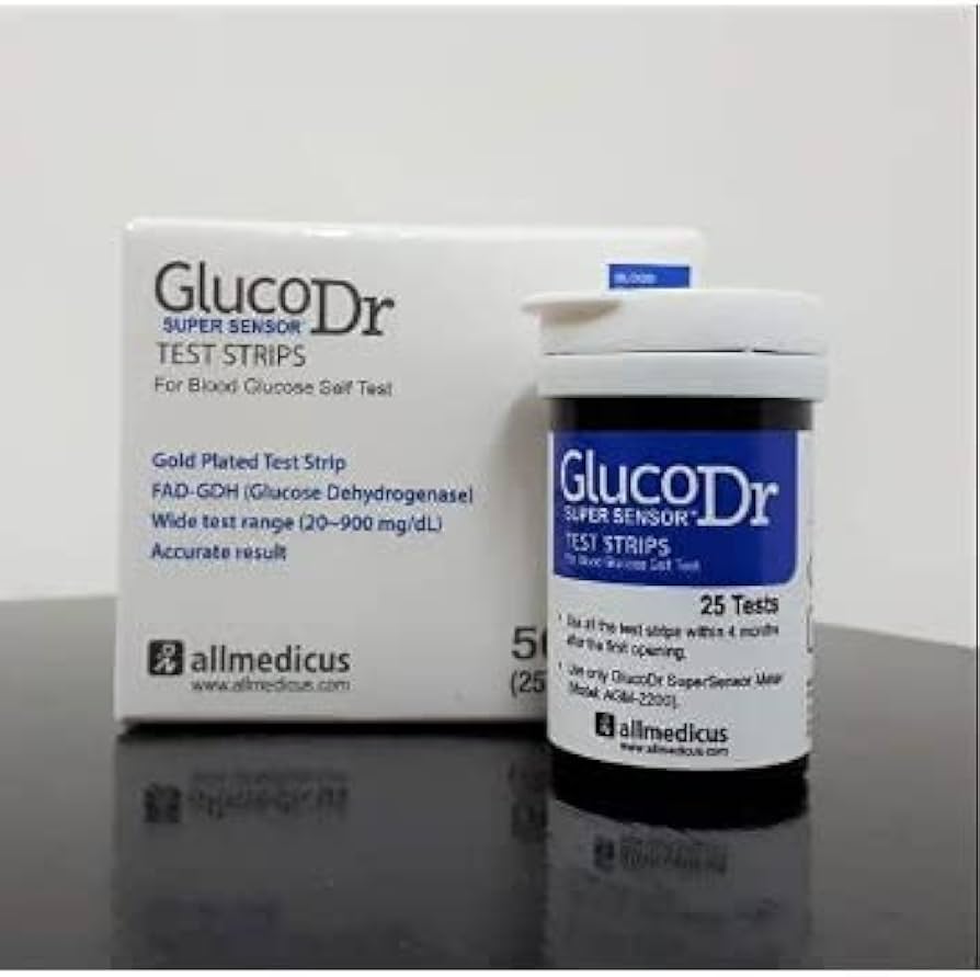  Gluco Dr Strips 25 Pcs