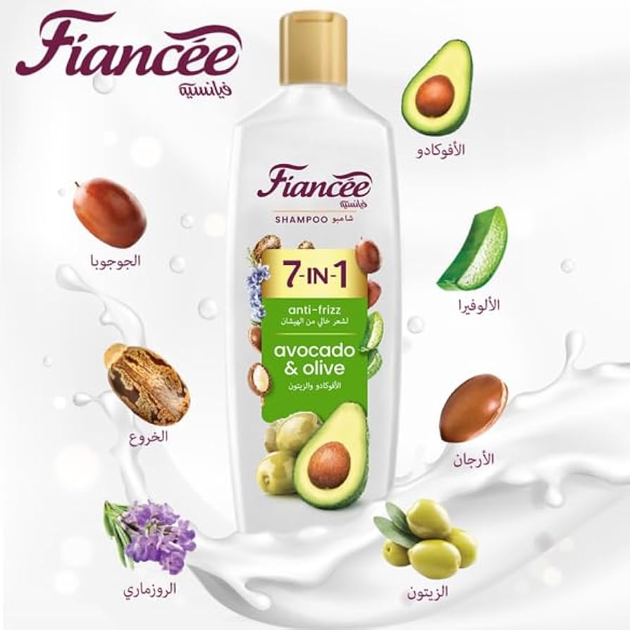 Fiancée Shampoo with avocado and olive hair 170ml