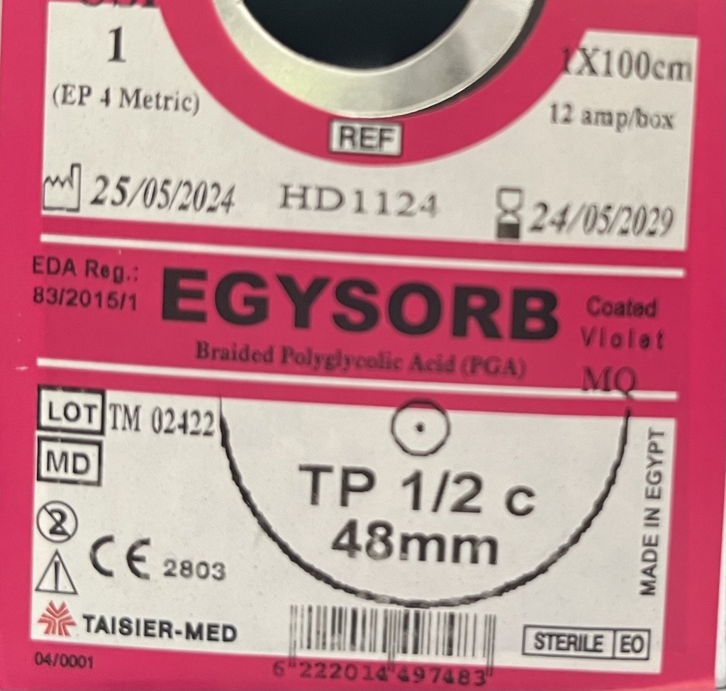 Ficryl 1 Rawind 100cm EGYSORB