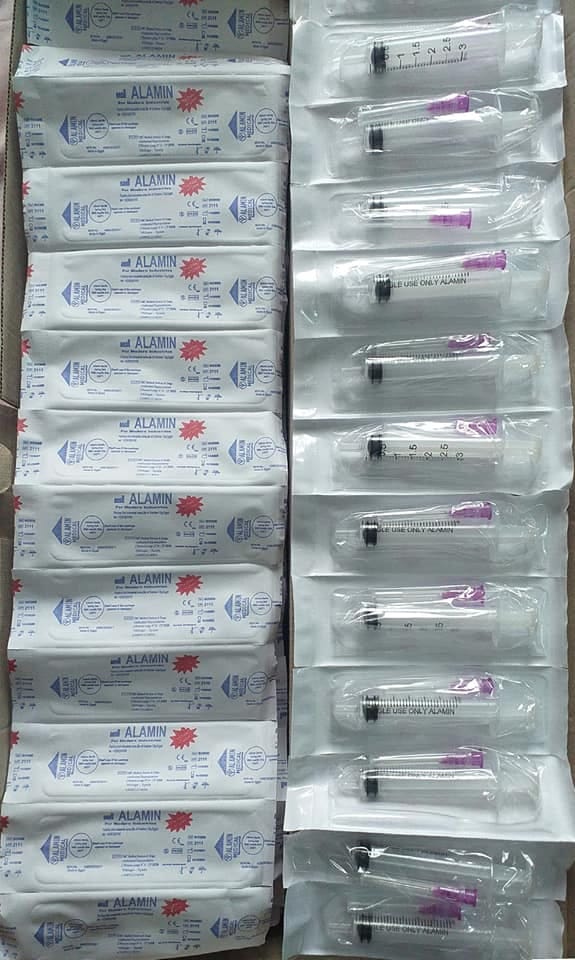 سرنجات الامين أطفال 3 سم