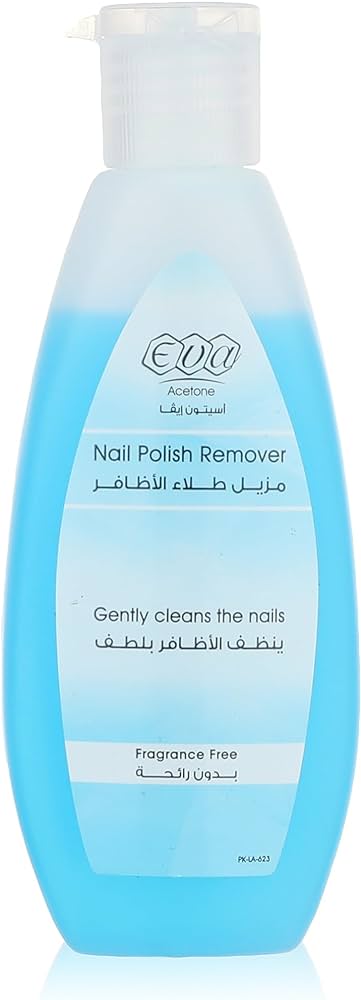 Eva Acetone Nail Polish Remover Fragrance Free 100 ml